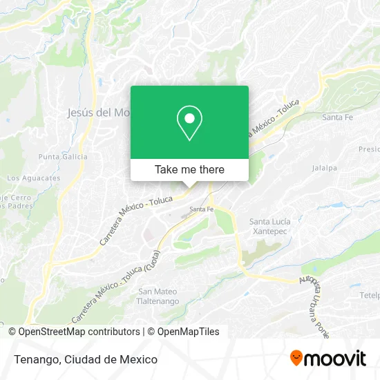 Tenango map
