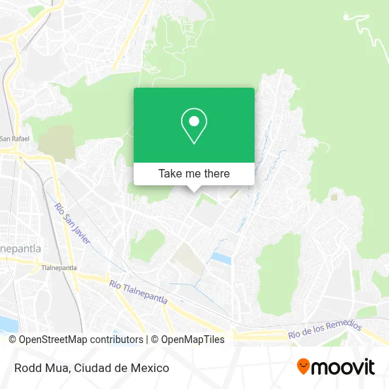 Rodd Mua map