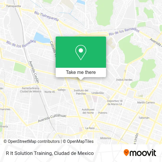 R It Solution Training map