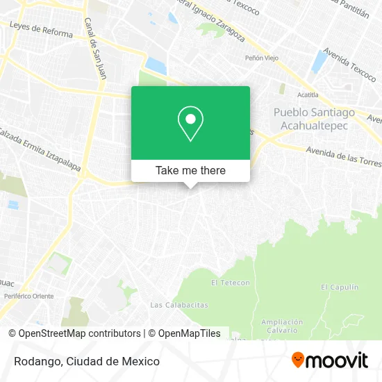 Rodango map