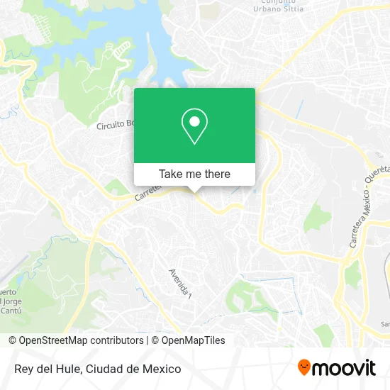 Rey del Hule map