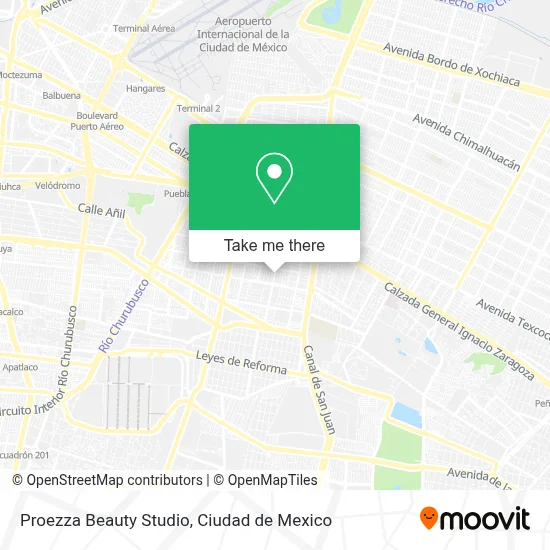 Proezza Beauty Studio map