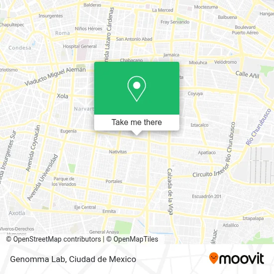 Genomma Lab map