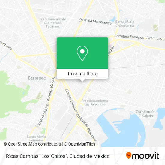 Ricas Carnitas ''Los Chitos'' map