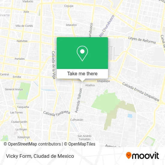 Vicky Form map