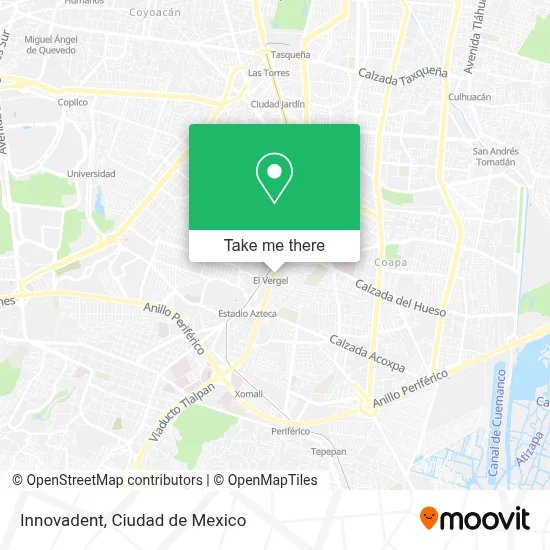Innovadent map