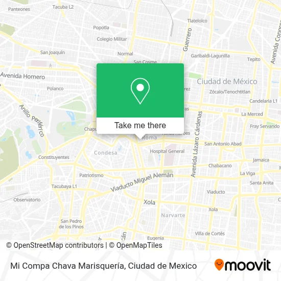 Mi Compa Chava Marisquería map