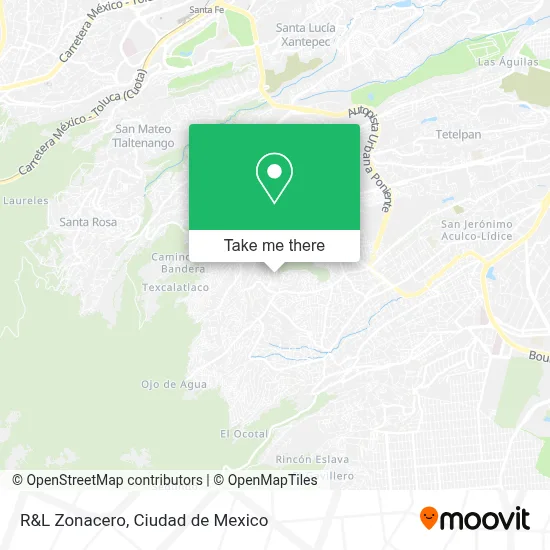 R&L Zonacero map