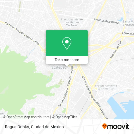 Ragus Drinks map