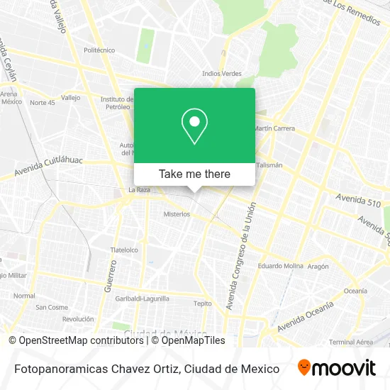 Fotopanoramicas Chavez Ortiz map