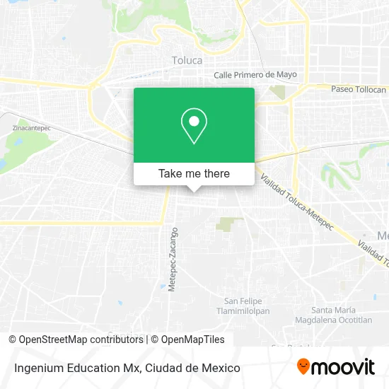 Ingenium Education Mx map