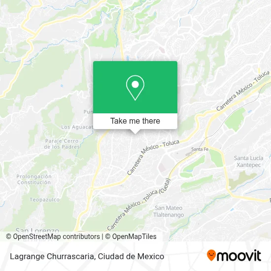 Lagrange Churrascaria map