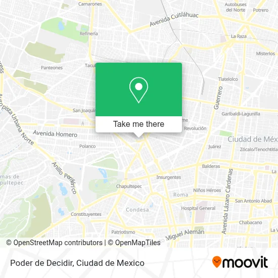 Poder de Decidir map