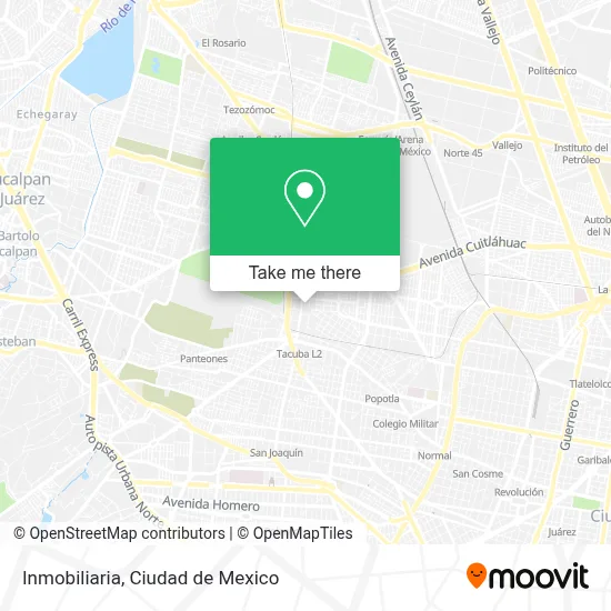 Inmobiliaria map
