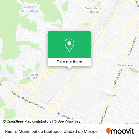 Rastro Municipal de Ecatepec map
