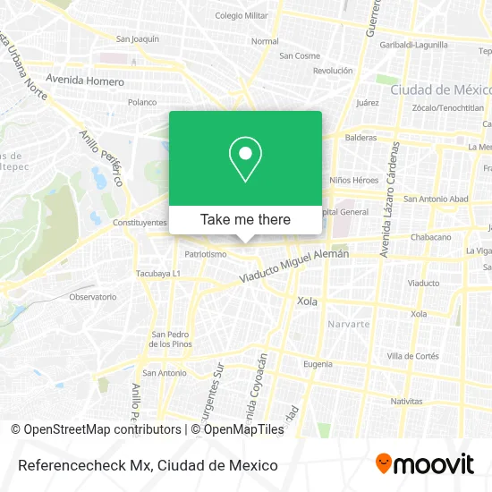 Referencecheck Mx map