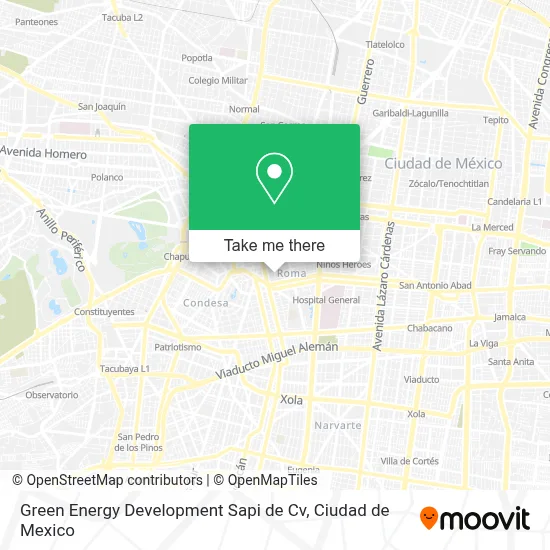 Green Energy Development Sapi de Cv map