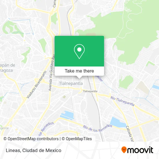 Lineas map