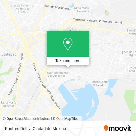 Postres Delitz map