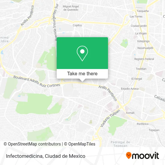 Infectomedicina map