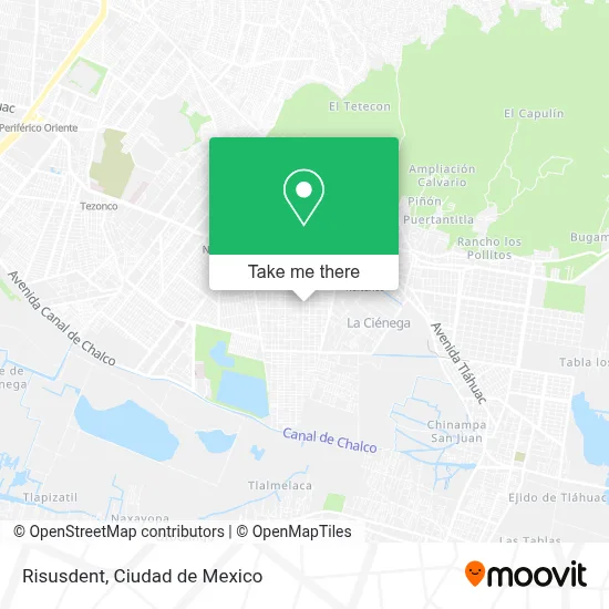 Risusdent map