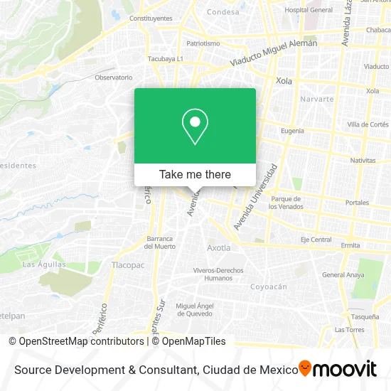Source Development & Consultant map