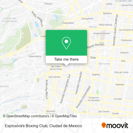 Explosiva's Boxing Club map