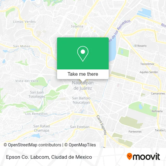Epson Co. Labcom map