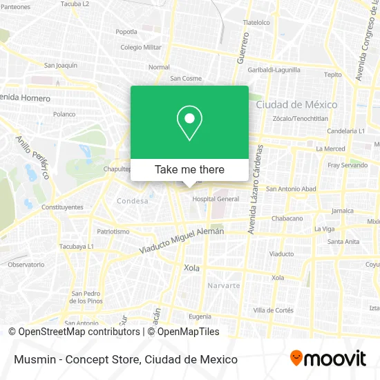 Musmin - Concept Store map