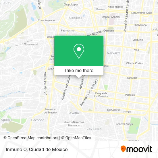 Inmuno Q map