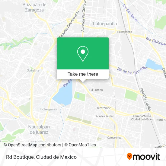 Rd Boutique map