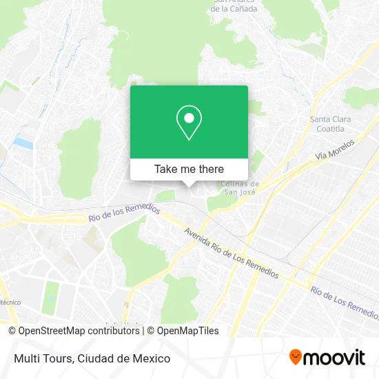 Multi Tours map