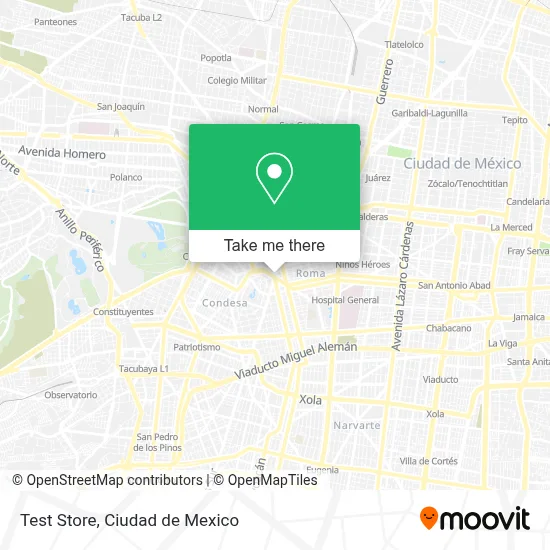 Test Store map