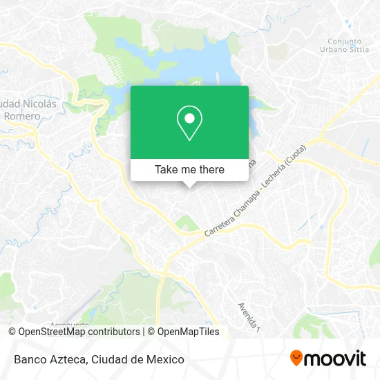 Banco Azteca map