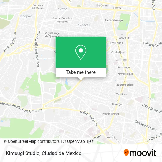 Kintsugi Studio map