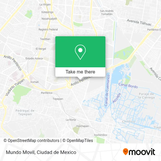 Mundo Movil map