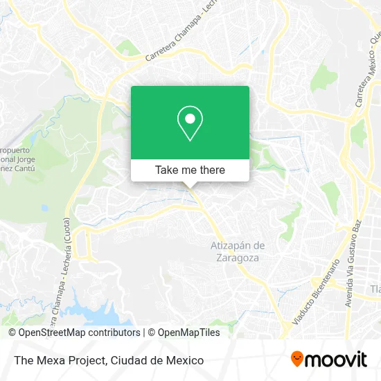 The Mexa Project map