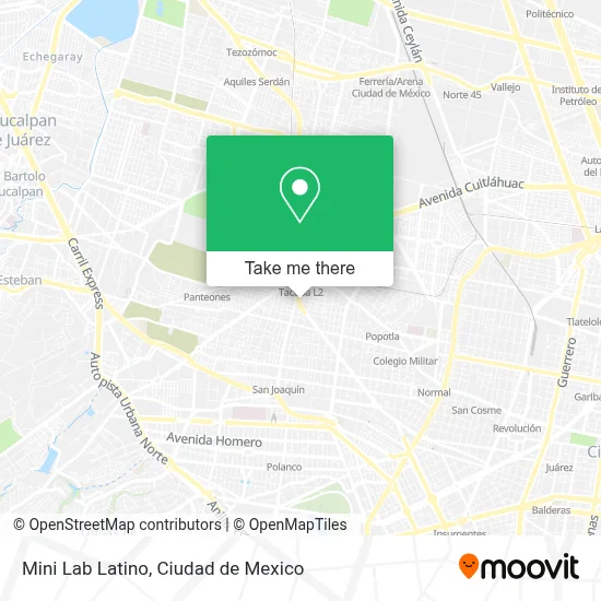 Mini Lab Latino map