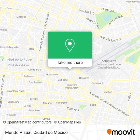 Mundo Visual map