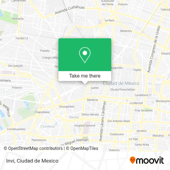 Invi map