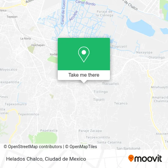 Helados Chalco map