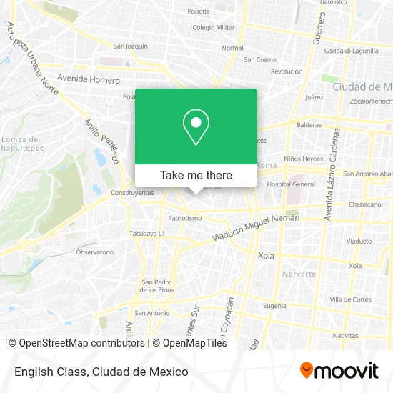 English Class map