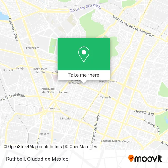 Ruthbell map