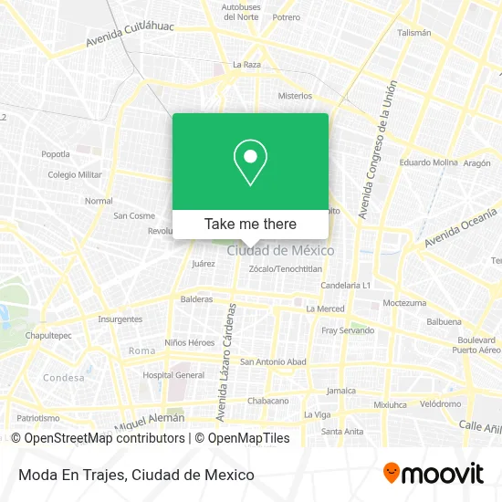 Moda En Trajes map