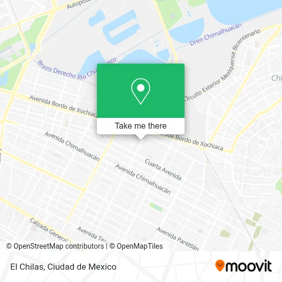 El Chilas map