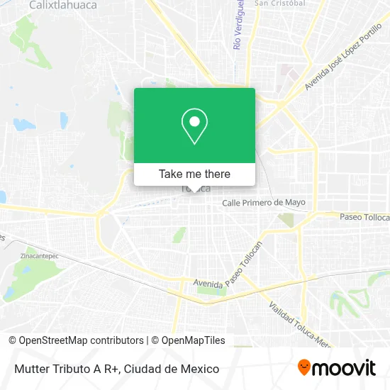 Mutter Tributo A R+ map