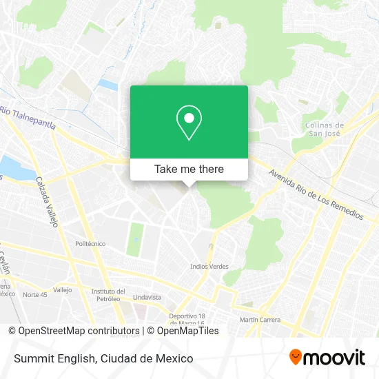 Summit English map