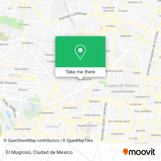 El Mugroso map