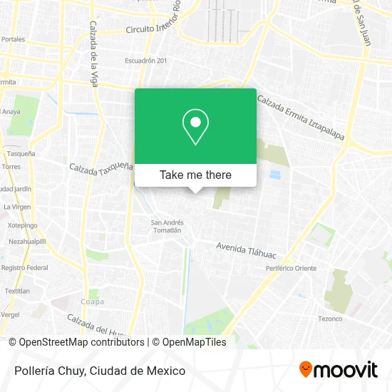 Pollería Chuy map