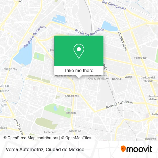 Versa Automotriz map